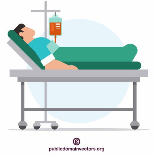 Bluttransfusionspatient