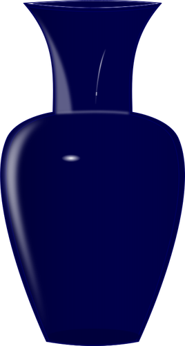 Голубая ваза