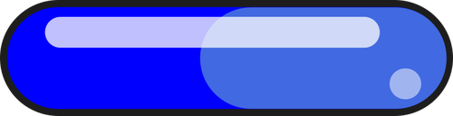 नीले रंग की गोली के आकार का बटन