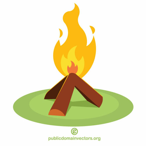 Dřevní kulatiny na ohně