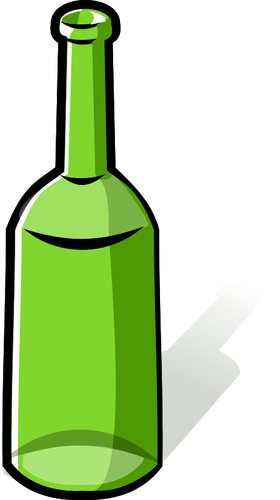 Image de la bouteille verte