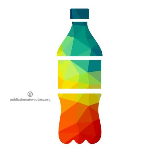 Botella de color