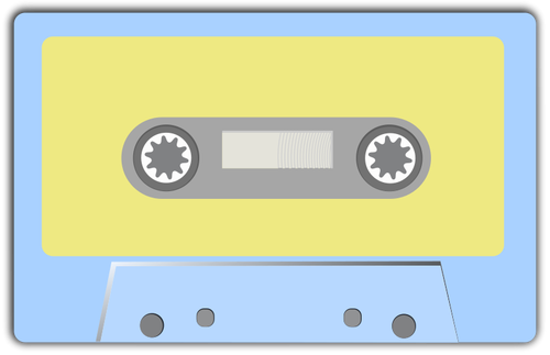 Vector van een audio-tape