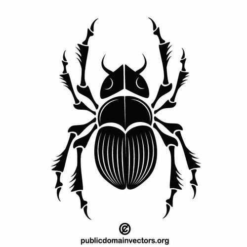 Bug Silhouette ClipArt