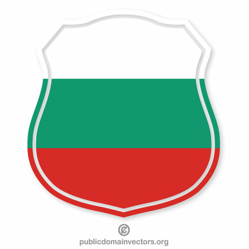 Wappen der bulgarischen Flagge