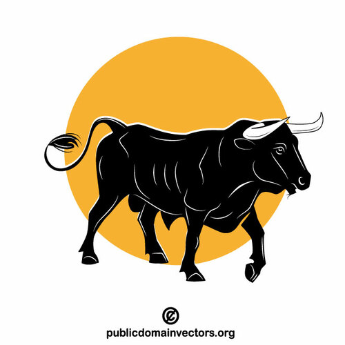 Bull vector illustraties