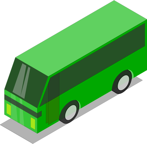 Autobus verde