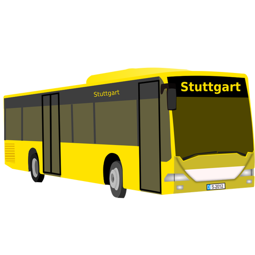 Keltainen bussi