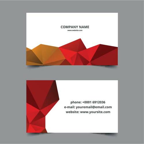 व्यवसाय कार्ड डिजाइन