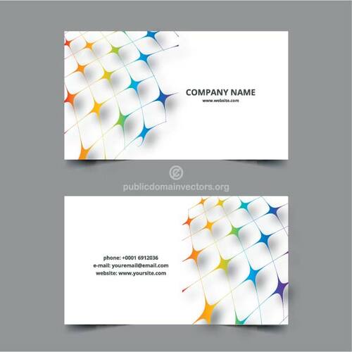 Diseño de tarjetas de empresa