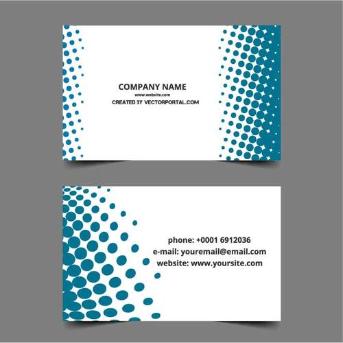 Business card grafik layout