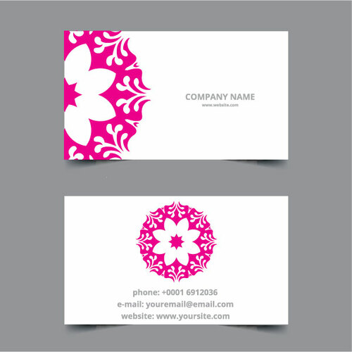 Business card template grafico