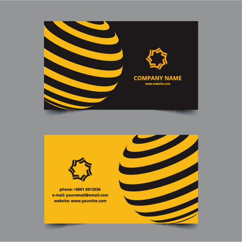 Логотип сферы визитных карточек