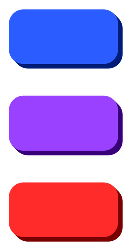Renkli web düğmeleri