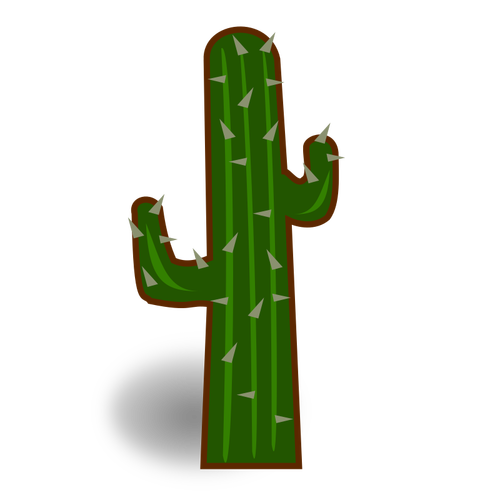 Hahmoteltu kaktus