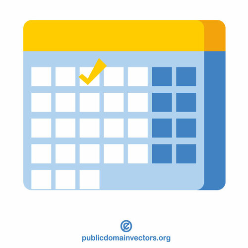 Kalender-Symbol ClipArt