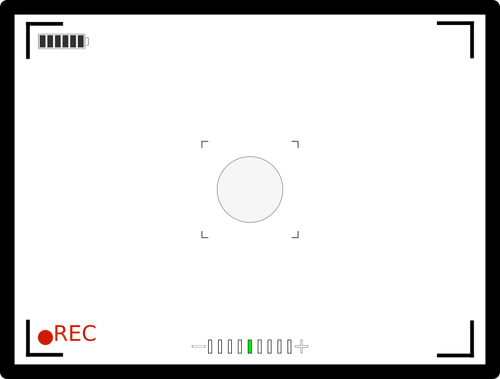 CAM viewer vektorový obrázek
