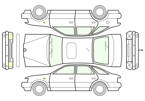 Imagine a unui vehicul de pasageri