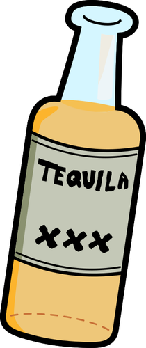 Tequila de dibujos animados