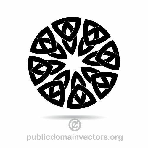 Desain vektor Celtic simpul