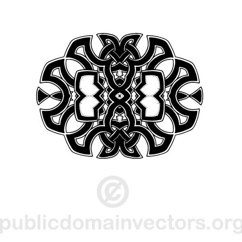 Keltisk knute vektor hefte kunst design