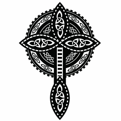 Grafis simbol simpul Celtic