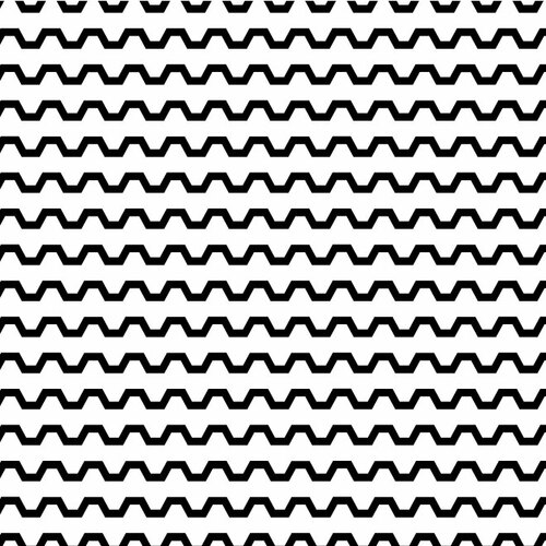 Black line zigzag pattern