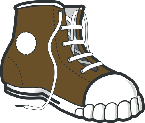 Brown boot
