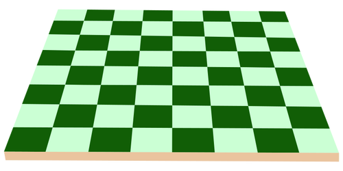 緑のチェッカー ボード