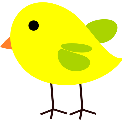 Žluté kuřecí