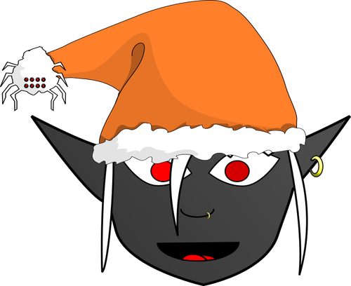クリスマスのエルフのイメージ
