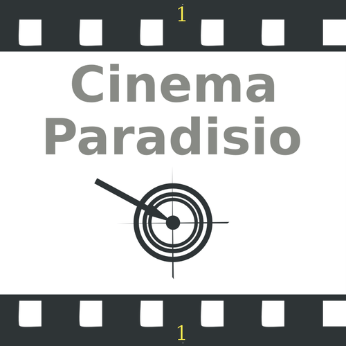 Clipart vectoriels de cinéma paradiso sur film roll