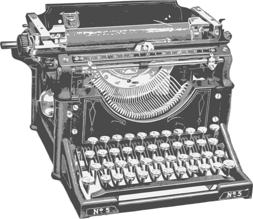Klassisk skrivemaskin
