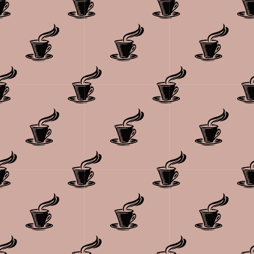 Kaffee-Muster