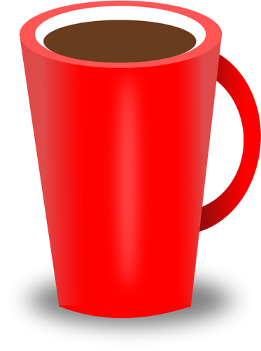 Illustrazione vettoriale tazza di caffè