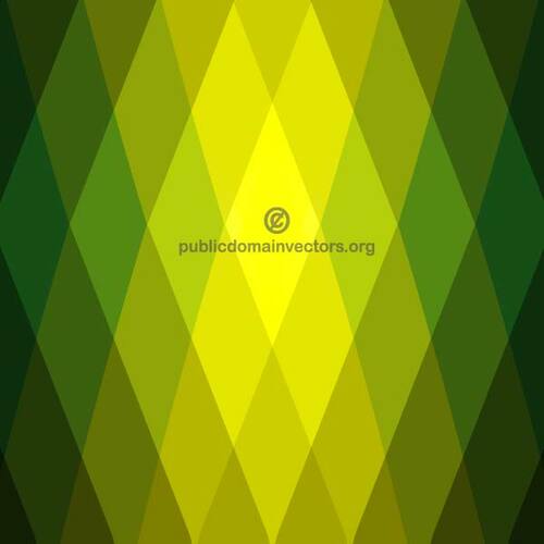 緑の菱形のベクトル パターン