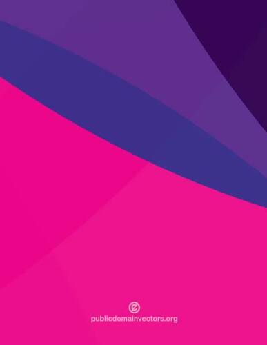 ピンクと紫のページ デザイン