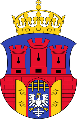 Immagine vettoriale dello stemma della città di Cracovia