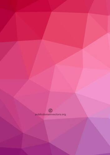 Crimson polygonal mönster