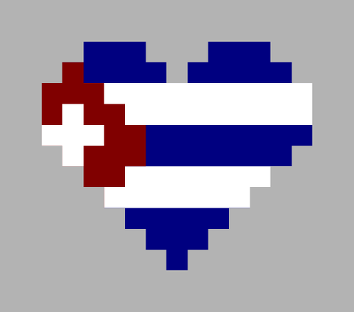 Coeur de cubain