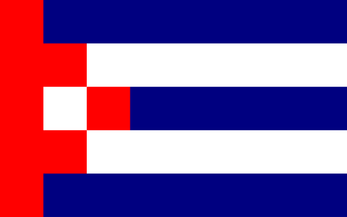 Küba bayrağı sembolü