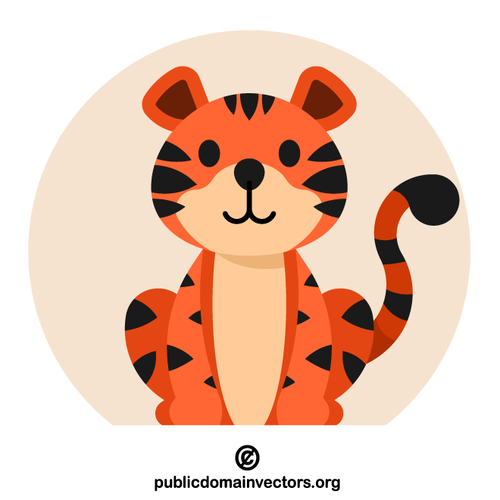 Niedlicher Tiger