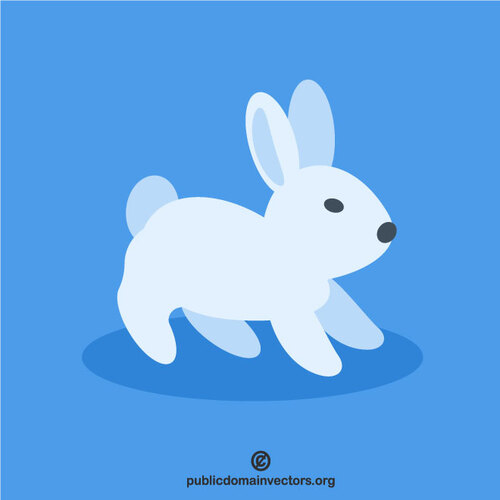 Schattig konijn vector kunst