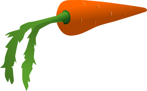 Desenho de cenoura