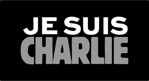 Immagine vettoriale Je suis Charlie poster