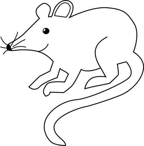 Ilustracja wektorowa myszy