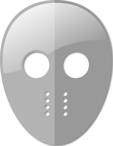 Fencing mask vector image