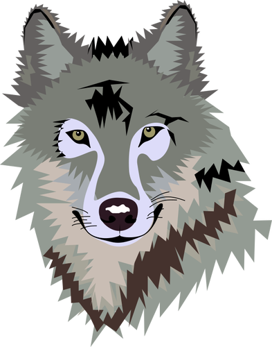 Wolf portrét