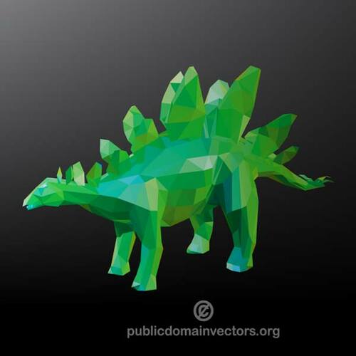 Зеленый динозавр