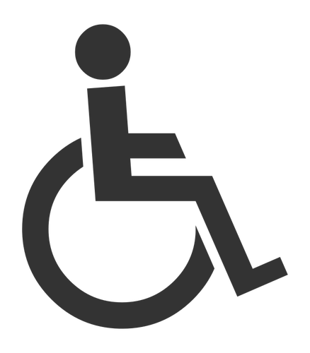 Icône de personnes handicapées